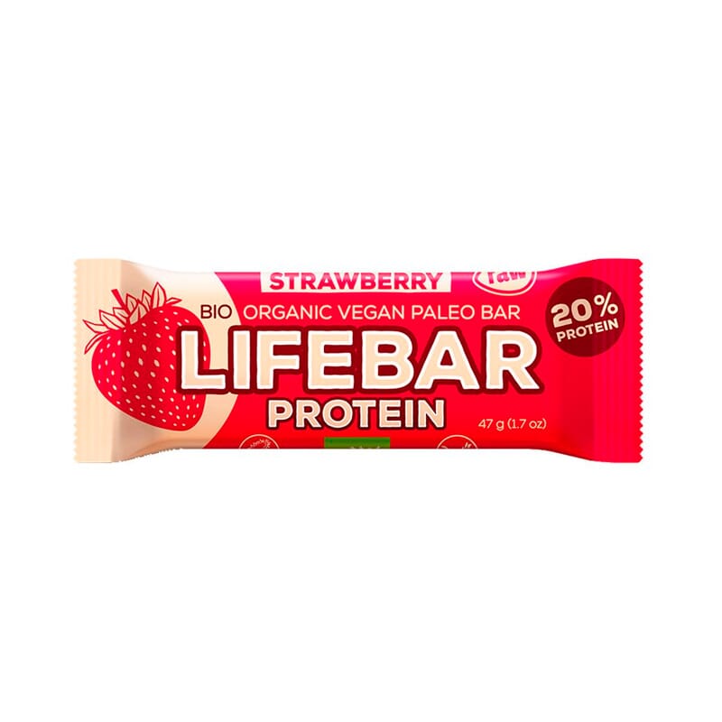 Lifebar Proteina Fresa 47g