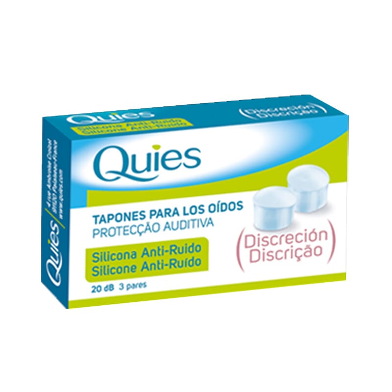 Boules Quies Silicone 3 Paires