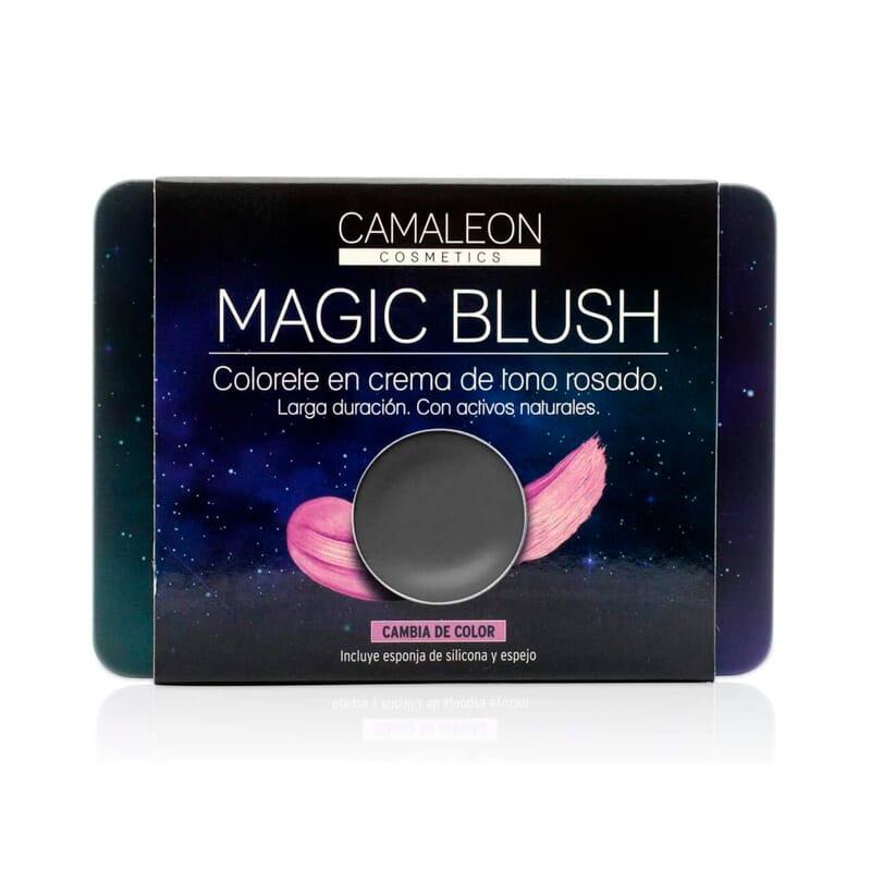 Colorete En Crema Magic Blush Negro-Rosa Fuerte