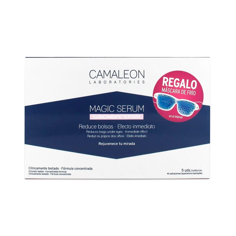 Pack Magic Serum Contorno De Ojos 5 ud + Regalo Mascara De Frío