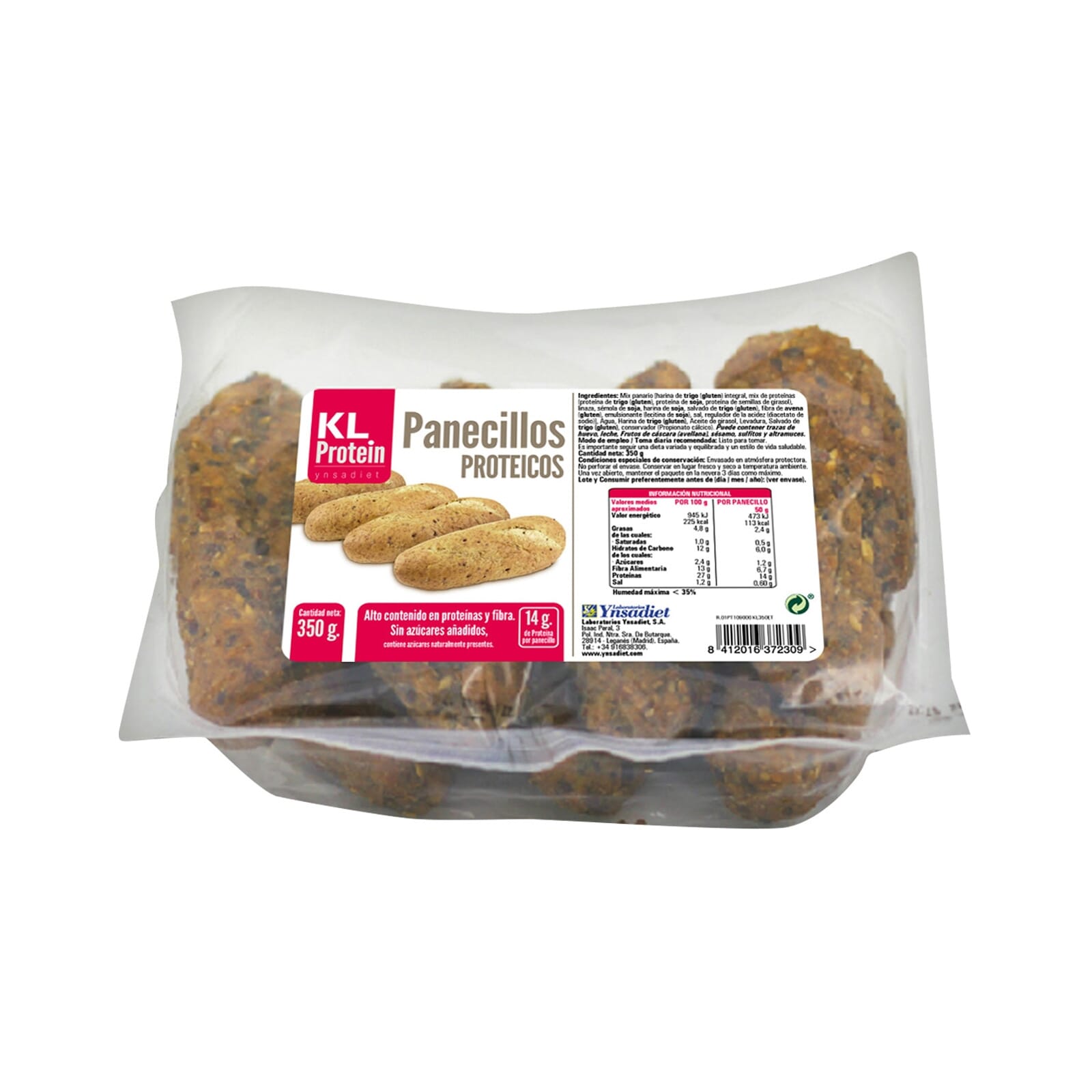Kl Protein Panecillos 350g