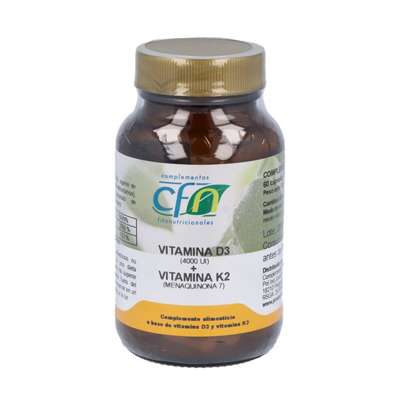Vitamina D3 + K2 60 Caps