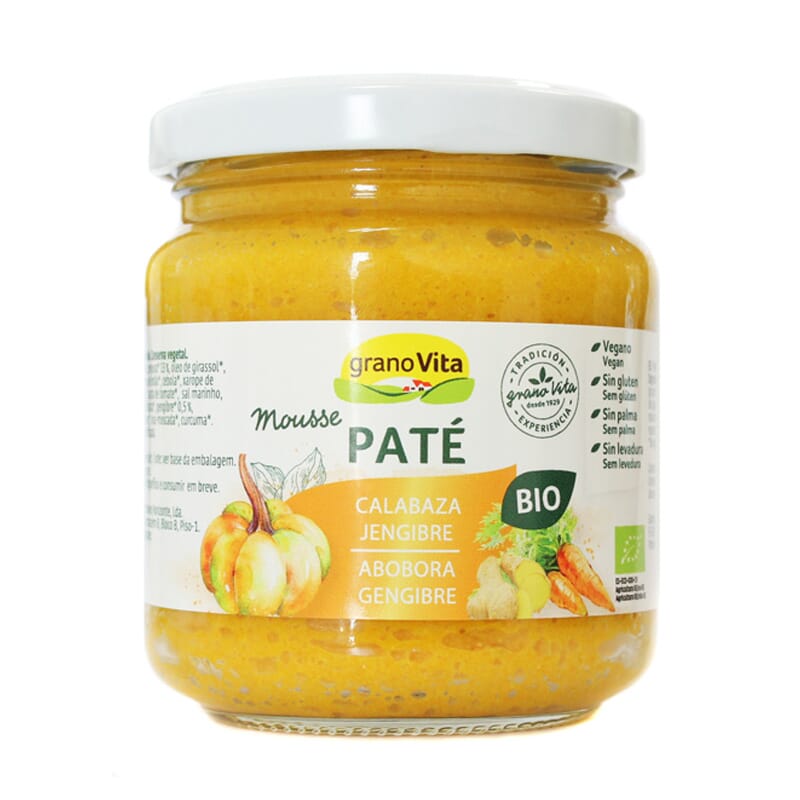 Paté De Calabaza Y Jengibre Sin Gluten Bio 175g