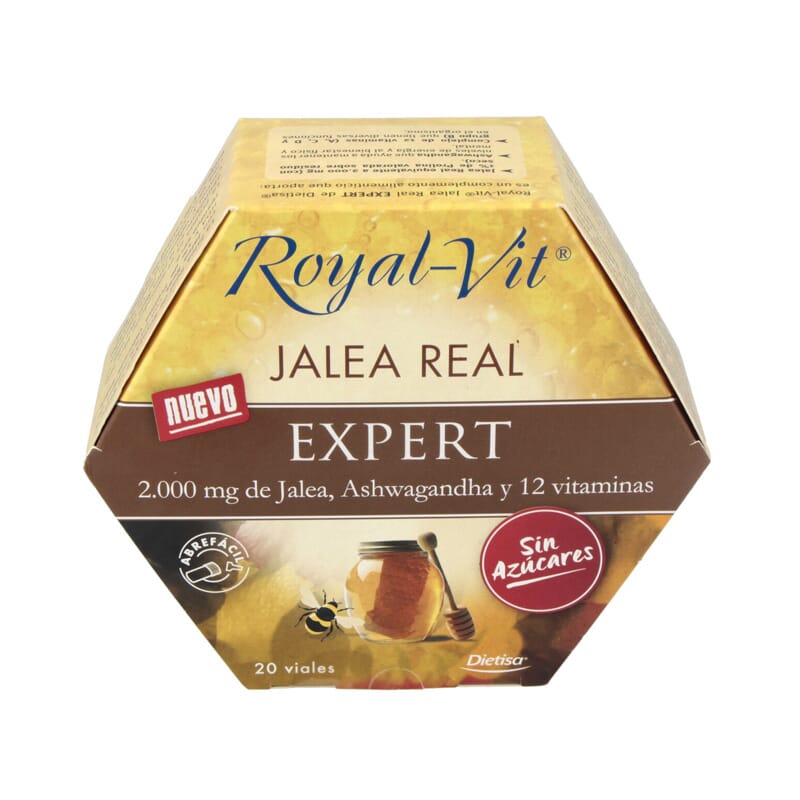 Royal Vit Jalea Real Expert Sin Azucar 20 Viales