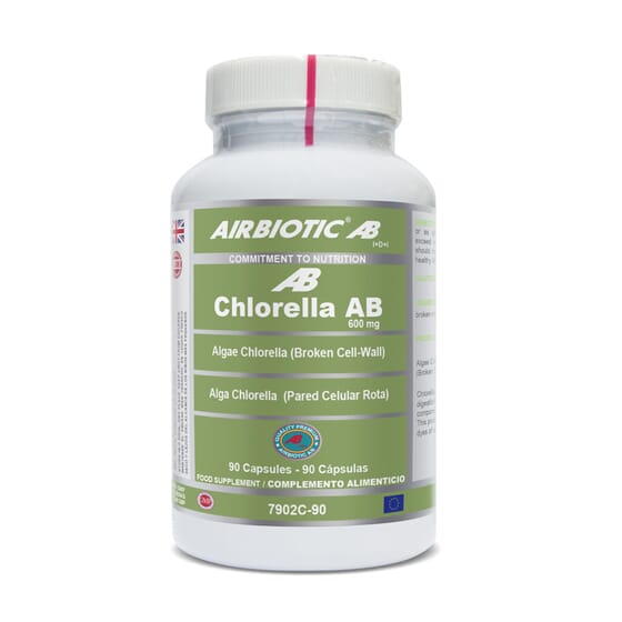 Chlorella Ab 600 mg 90 Caps da Airbiotic