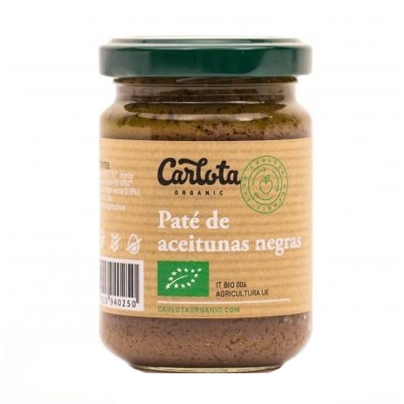 Organics Patê Azeitonas Pretas 140g