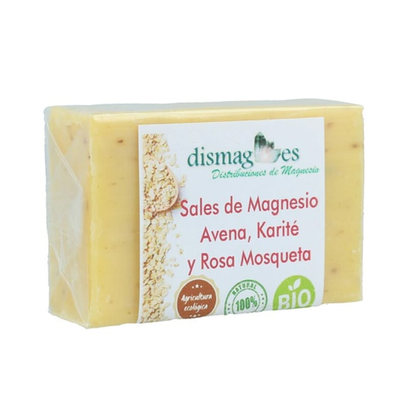 Jabón Sales De Magnesio Avena Karite Y Rosa Mosqueta