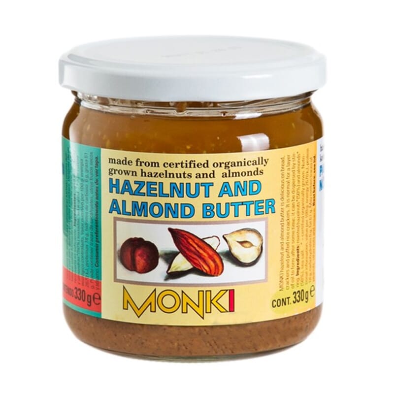 Creme De Amêndoas E Avelãs Bio 330g