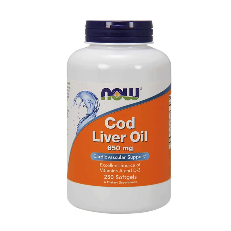 Aceite De Hígado Bacalo 650 mg 250 Perlas