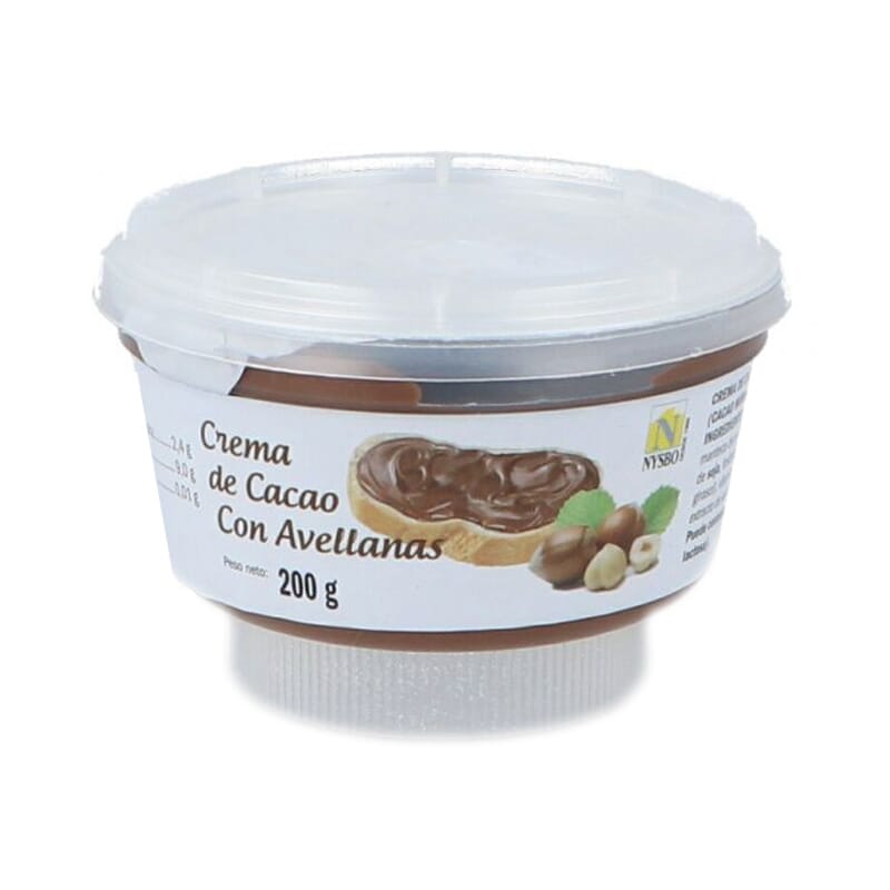 Crema Cacao Con Avellana 200g
