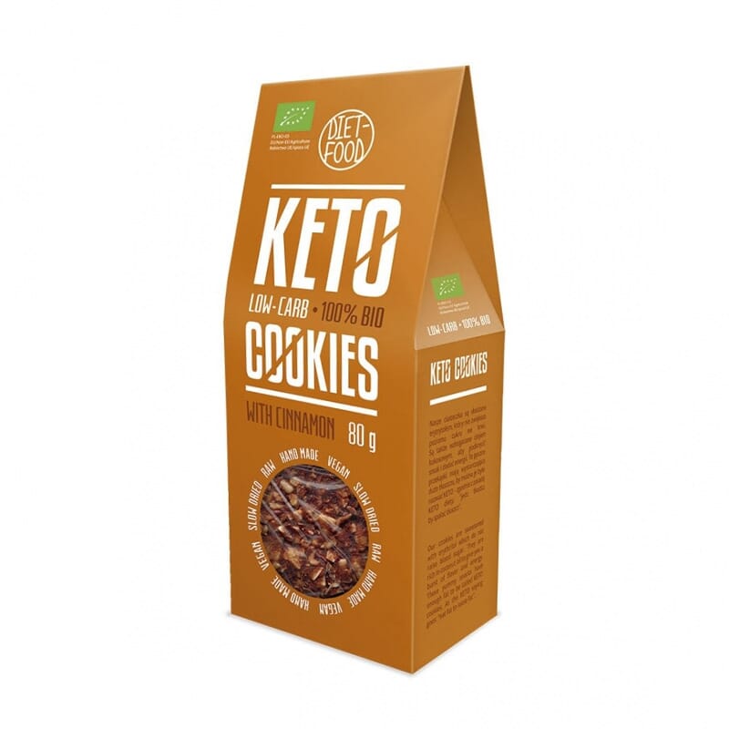 Galletas Keto Con Canela Bio 80g