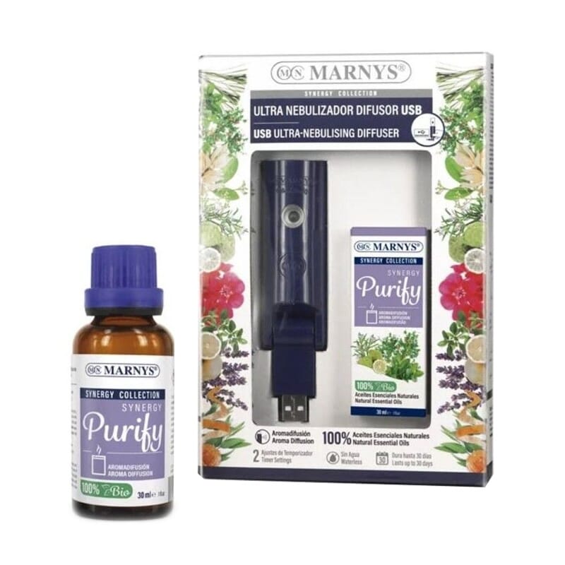 Pack Usb Ultra Nebulizador + Synergy Purify 30 ml