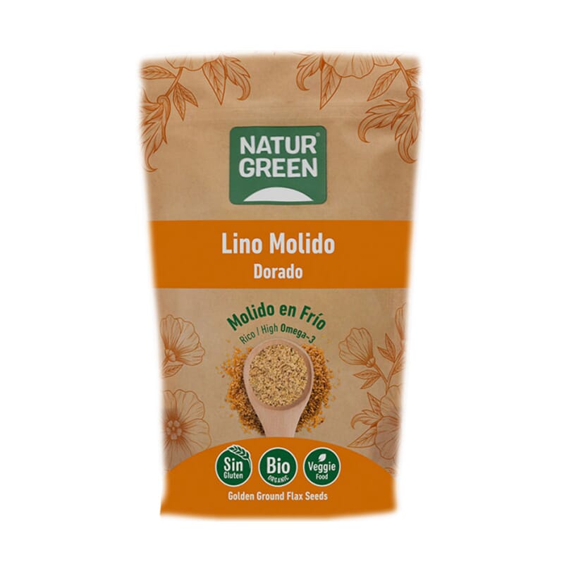 Gouden lijnzaad gemalen Bio 225g