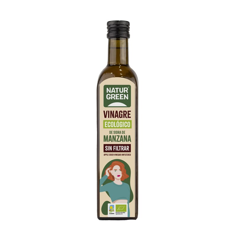 Vinagre De Sidra De Manzana Sin Filtrar Bio 500 ml