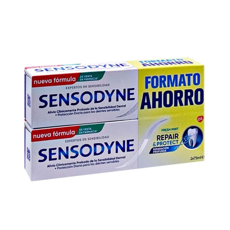 Sensodyne Repair Protect Fresh Mint Duplo  2 Ud 75 ml