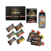 Pack Box Endurance Con Bidón 550 ml de Crown Sport Nutrition