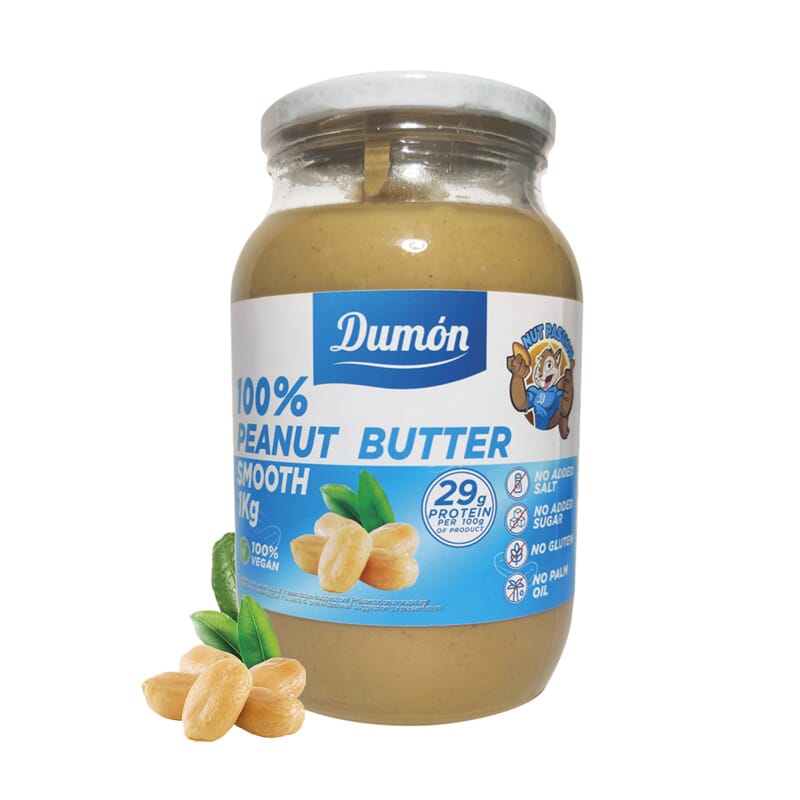 100% Beurre de Cacahuète Doux 1 Kg - Dumon