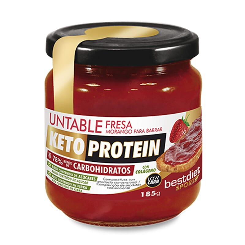 Untable Fresa Keto Protein 185g