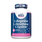 L-Arginine L-Ornitine L-Lysine 100 Gélules de Haya Labs