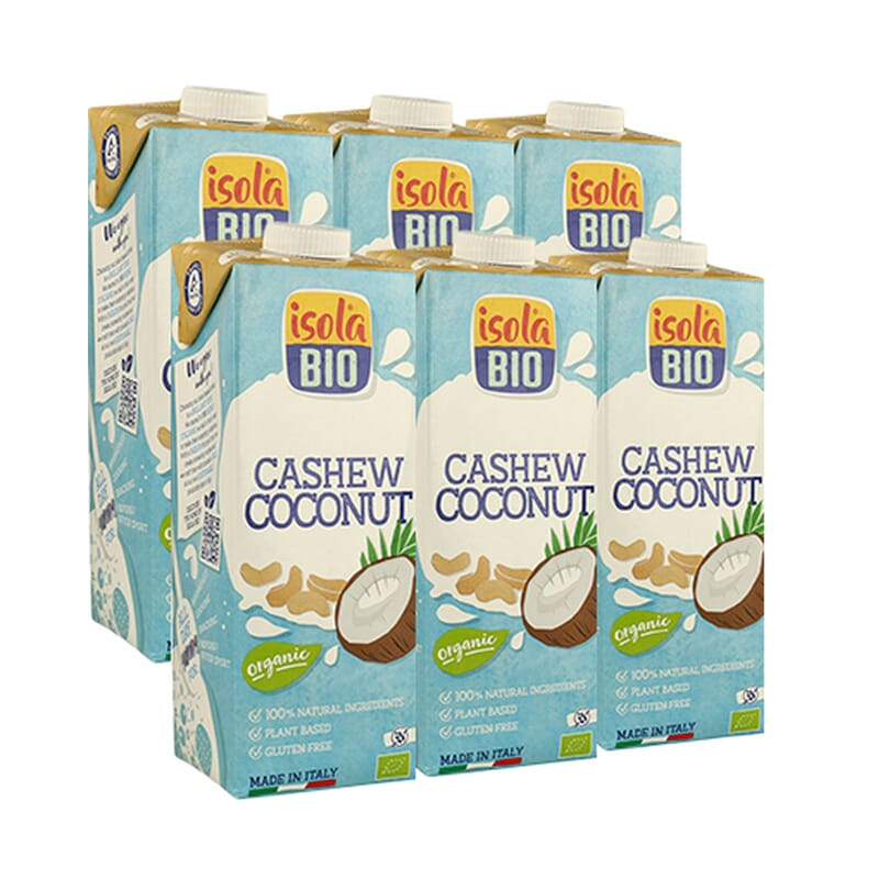 Bebida De Coco Y Anacardo Bio 6 Ud 1 L