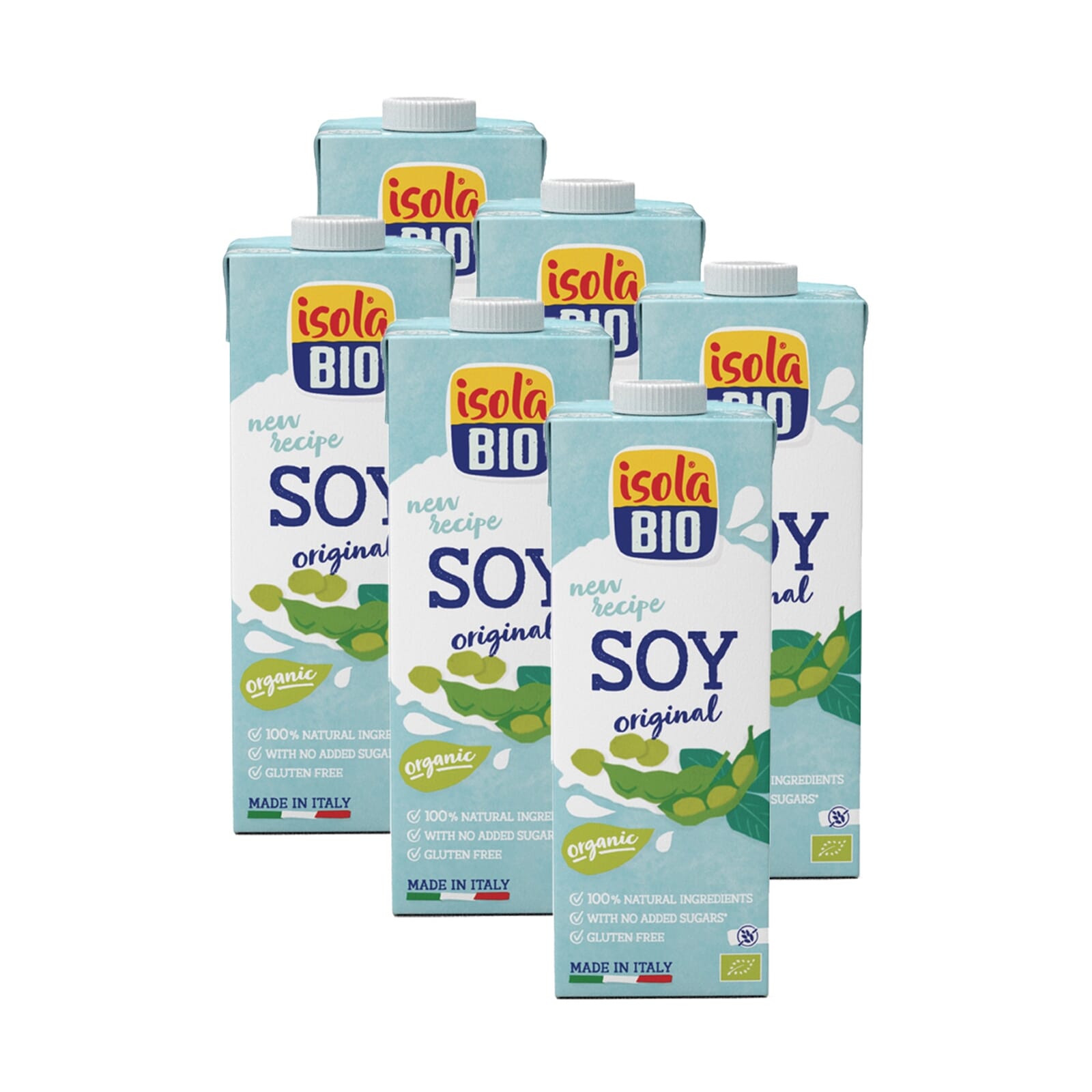 Bebida De Soja Bio 6 Uds 1 L