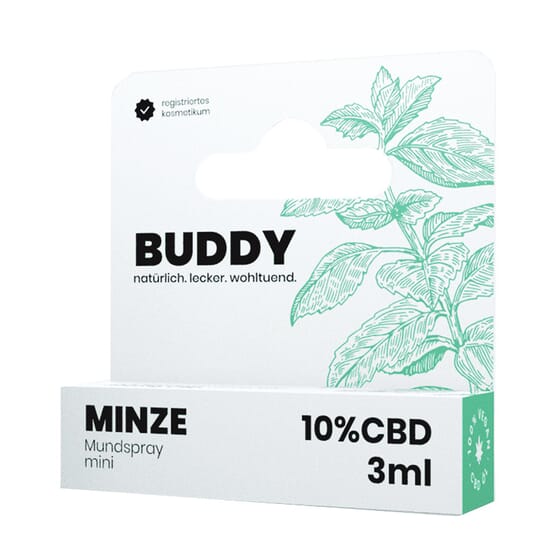 Buddy Spray Orale Menta 10% CBD 3 ml di Buddy CDB