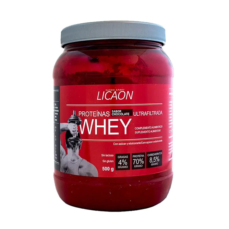 Sanon Sport Licaon Whey Protein Sabor Chocolate 500g