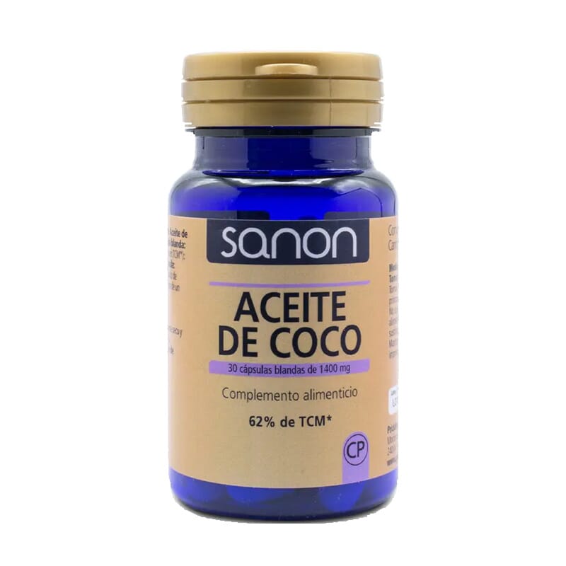 Sanon Óleo De Coco 30 Caps