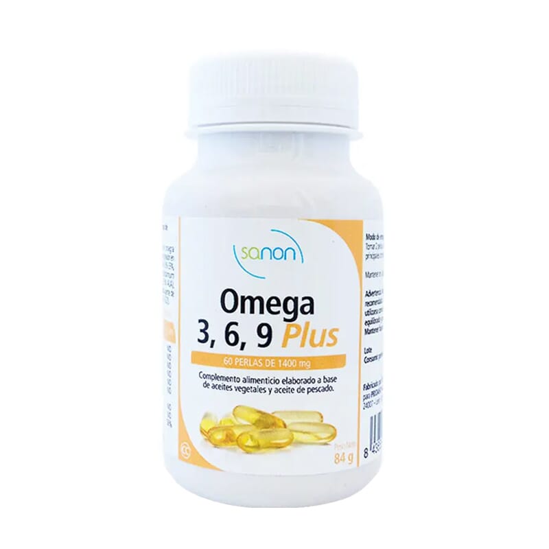 Sanon Omega 3,6,9 Plus 60 Tabs