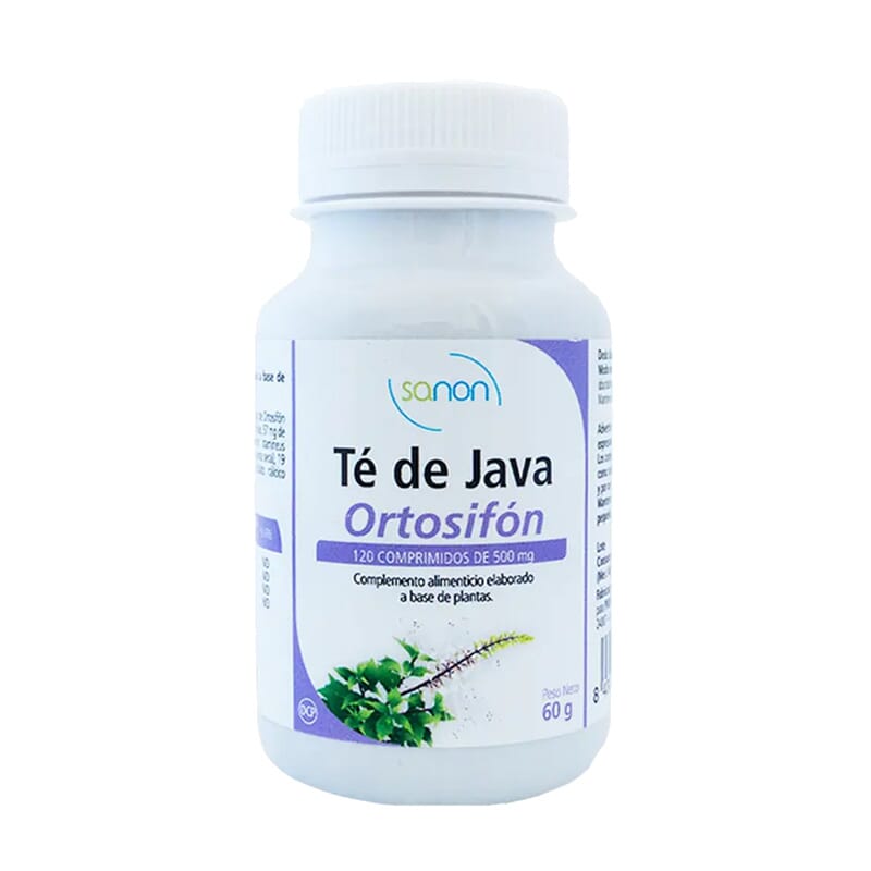 Sanon Chá De Java Ortosiphon 120 Tabs