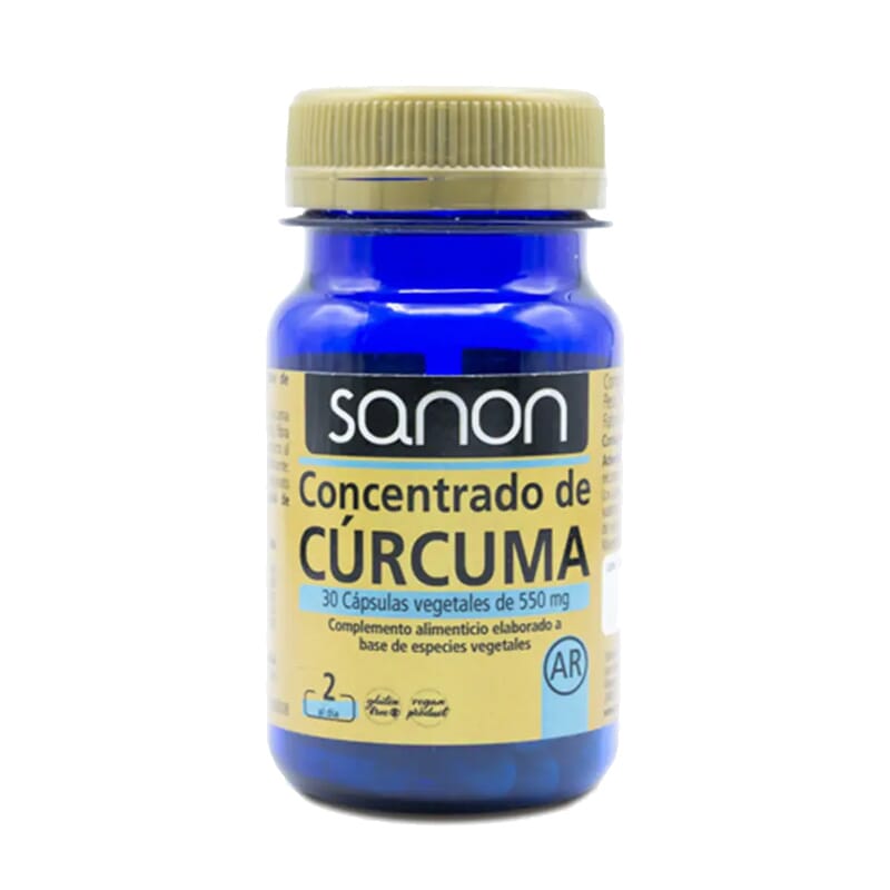 Sanon Concentrado De Cúrcuma 30 VCaps
