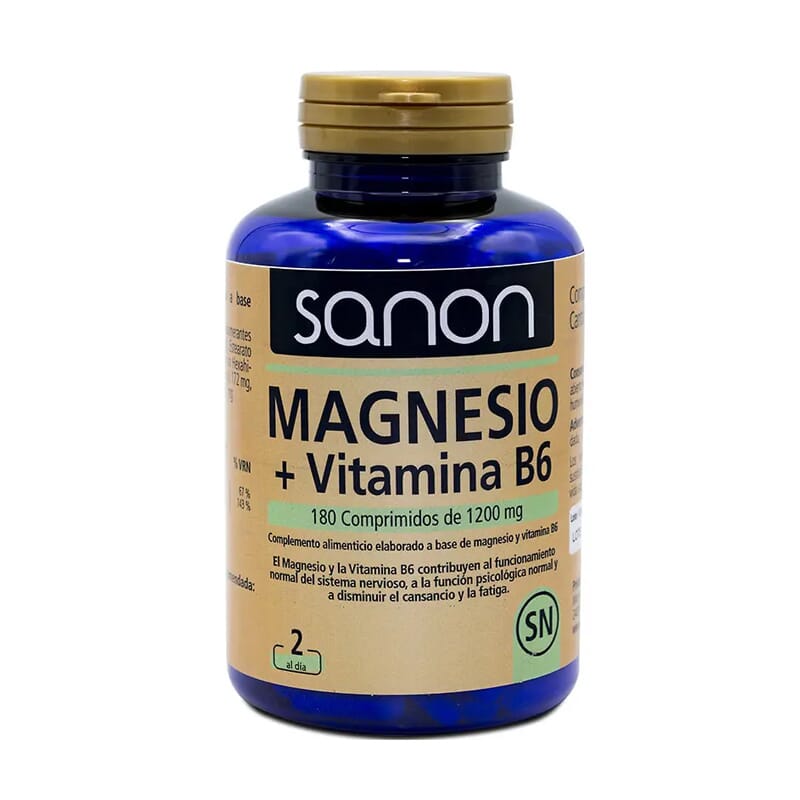 Sanon Magnésio + Vitamina B6 180 Tabs