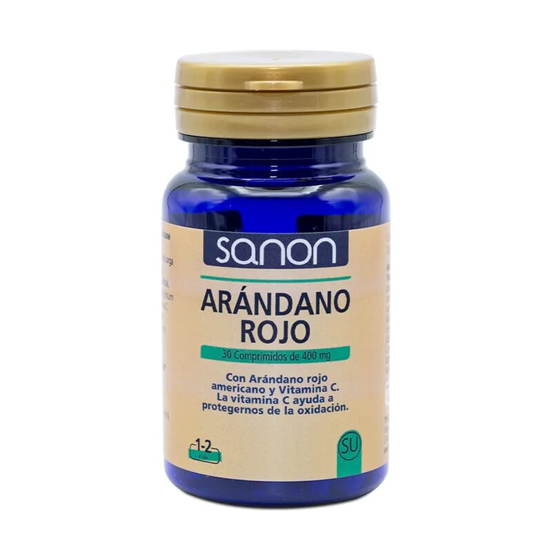 Sanon Mirtilo Vermelho Americano E Vitamina C 30 Tabs