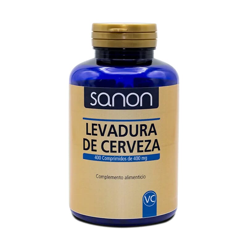 Sanon Levadura De Cerveza 400 Tabs
