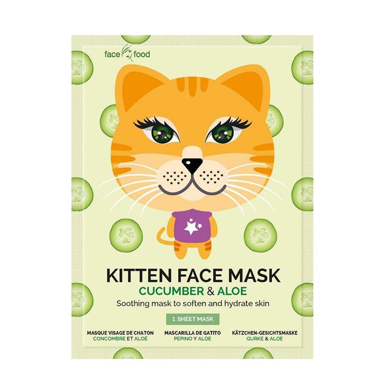 Kitten Face Mask Cucumber Aloe