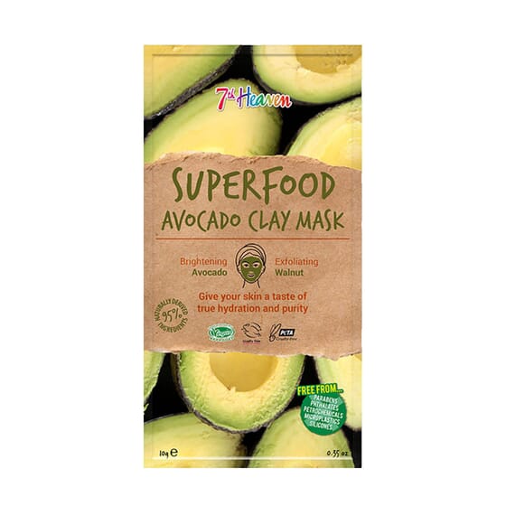 Superfood Avocado Clay Mask da 7th Heaven