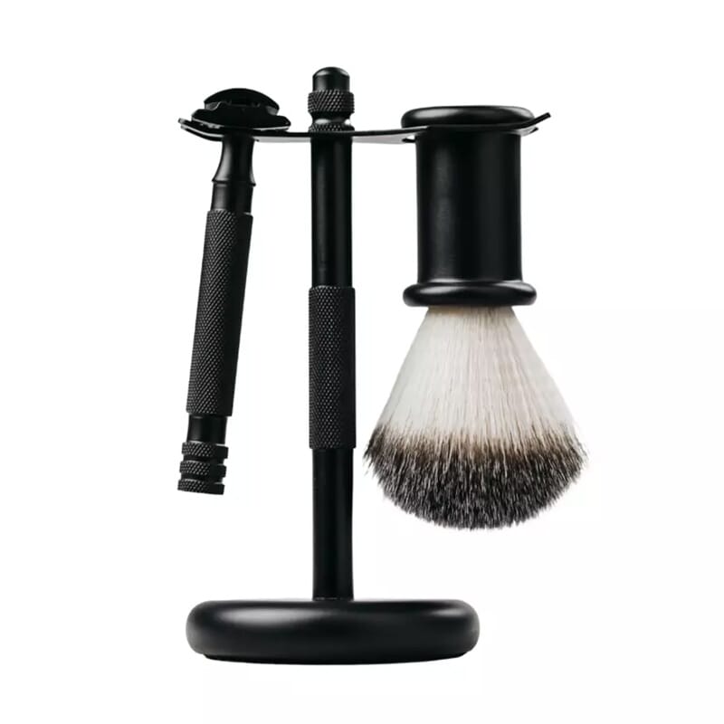 Kit Afeitado Negro Lote 4 Uds