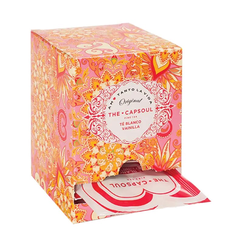 Tee-Pyramiden Weißer Tee und Vanille 15 St