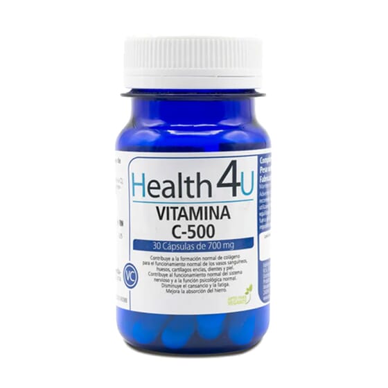 H4U Vitamina C-500 30 Caps di Heath4u