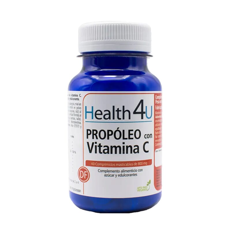 H4U Própolis Com Vitamina C 60 Tabs