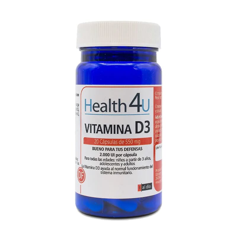 H4U Vitamina D3 20 Caps
