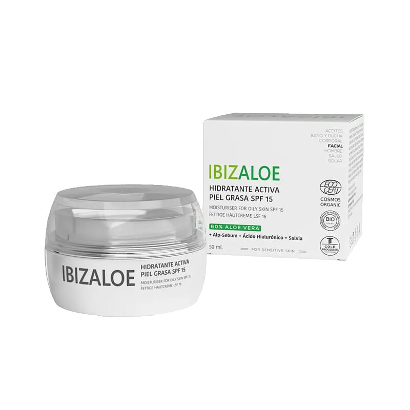 Ibizaloe Hidratante Activa Piel Grasa Spf 50 ml