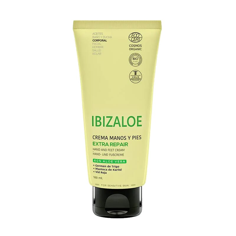 Ibizaloe Crema Manos Y Pies Extra Reparadora 100 ml