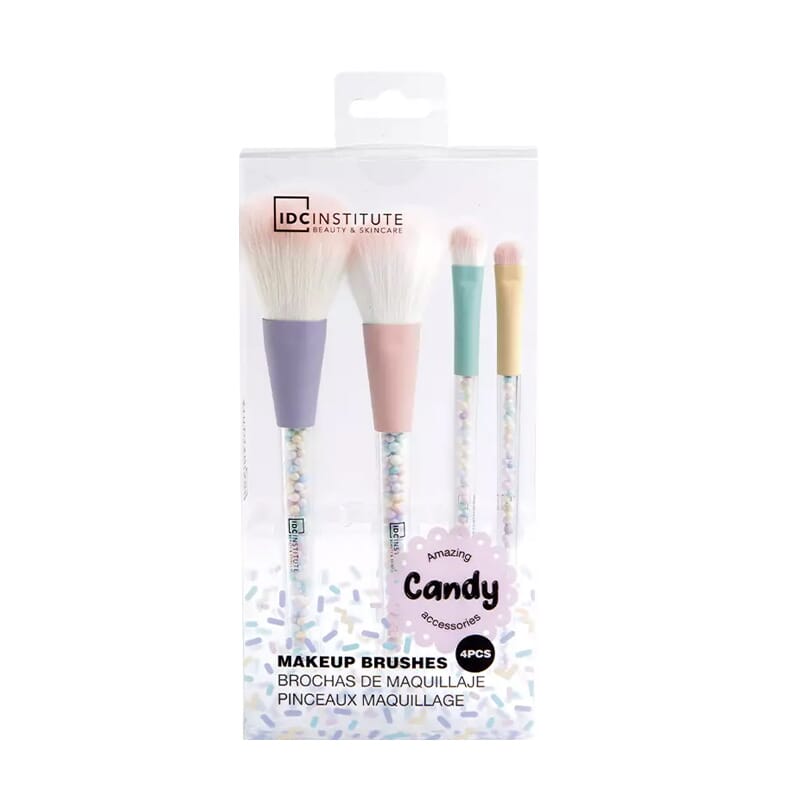 Candy Makeup Brushes Lote 4 Uds