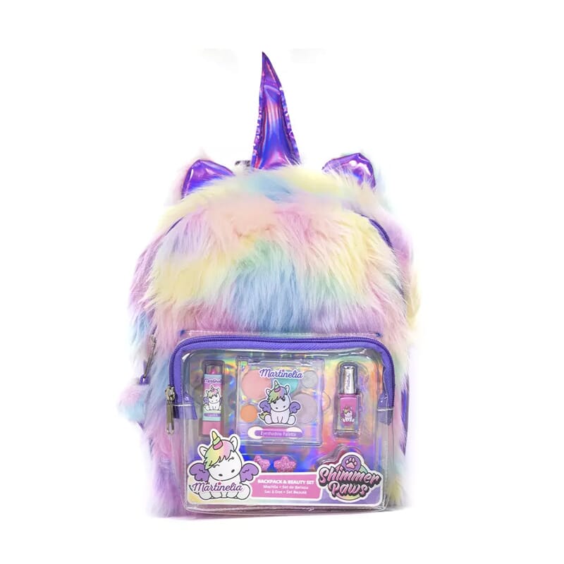 Shimmer Paws Backpack & Beauty