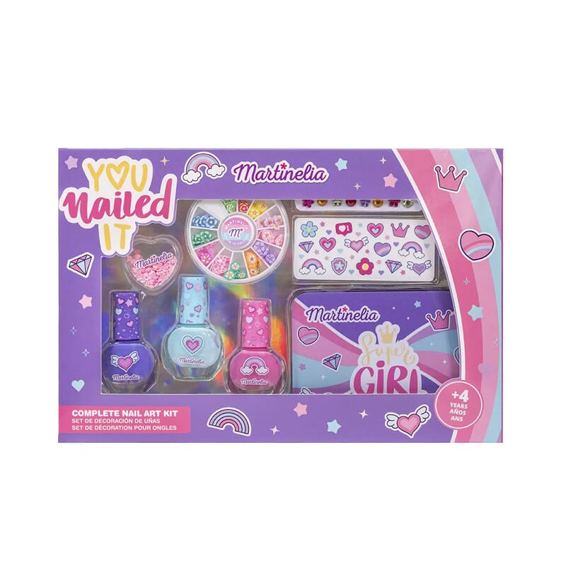 Super Girl Complete Nail Art