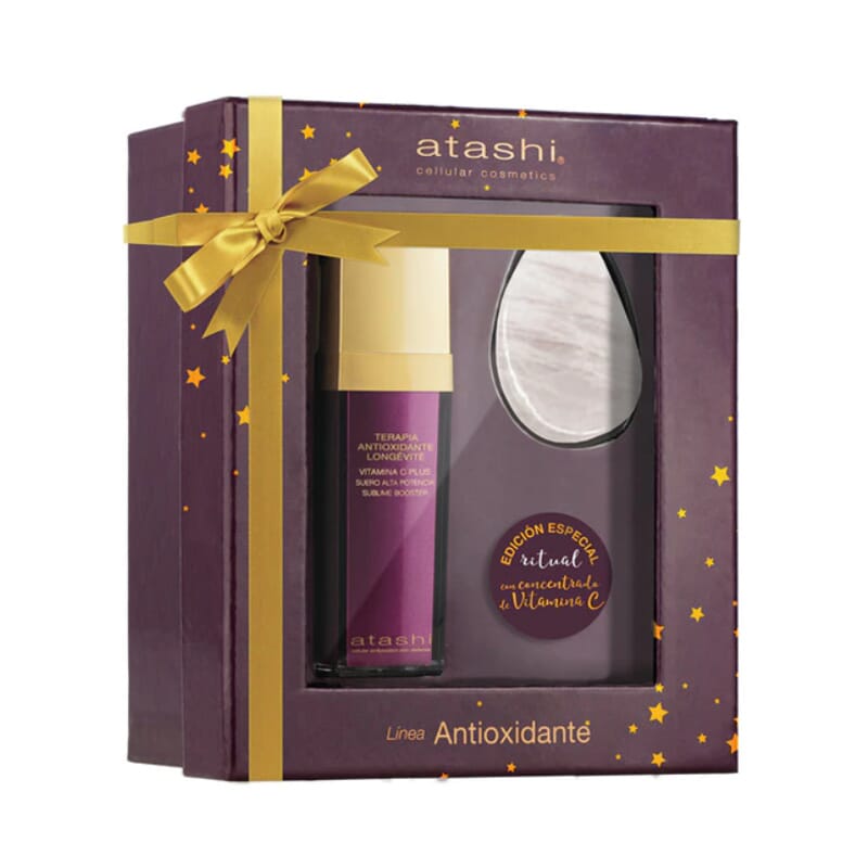 Pack Atashi Antioxidant 30 ml + Jade Gezichtsparel