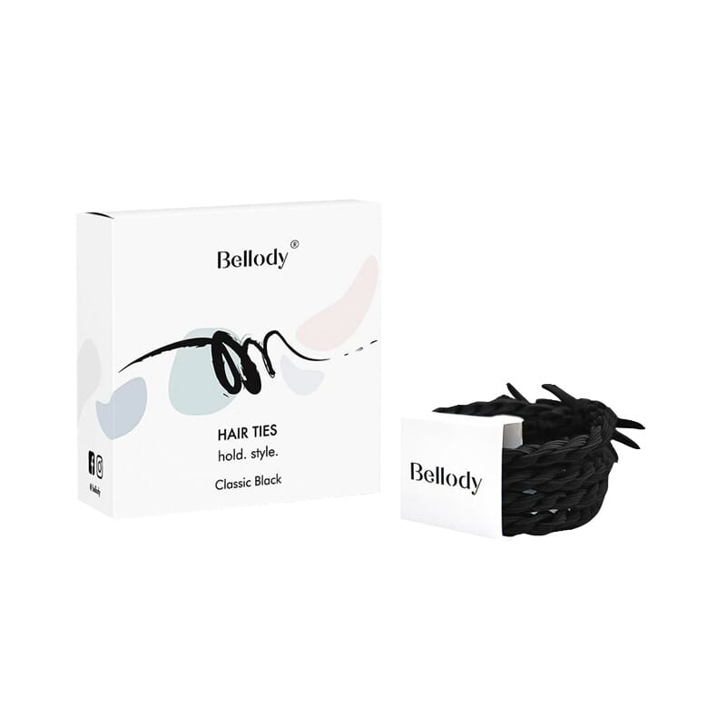 Original Hair Ties #Classic Black 4 Uds