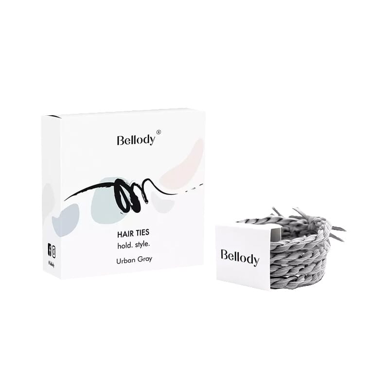 Original Hair Ties #Urban Gray 4 Uds