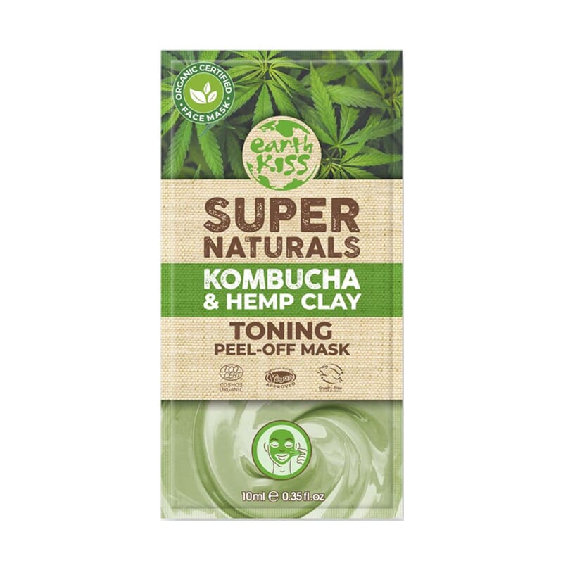 Super Naturals Kombucha & Hemp Clay Peel-Off Mask